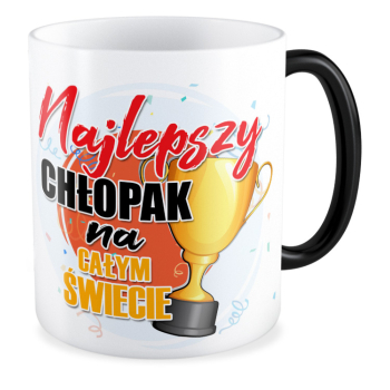 kubek NAJLEPSZY CHŁOPAK - PUCHAR magiczny